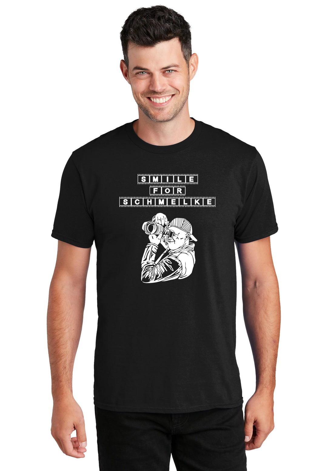 "Smile for Schmelke" T-Shirt (Unisex) (CE-T60)