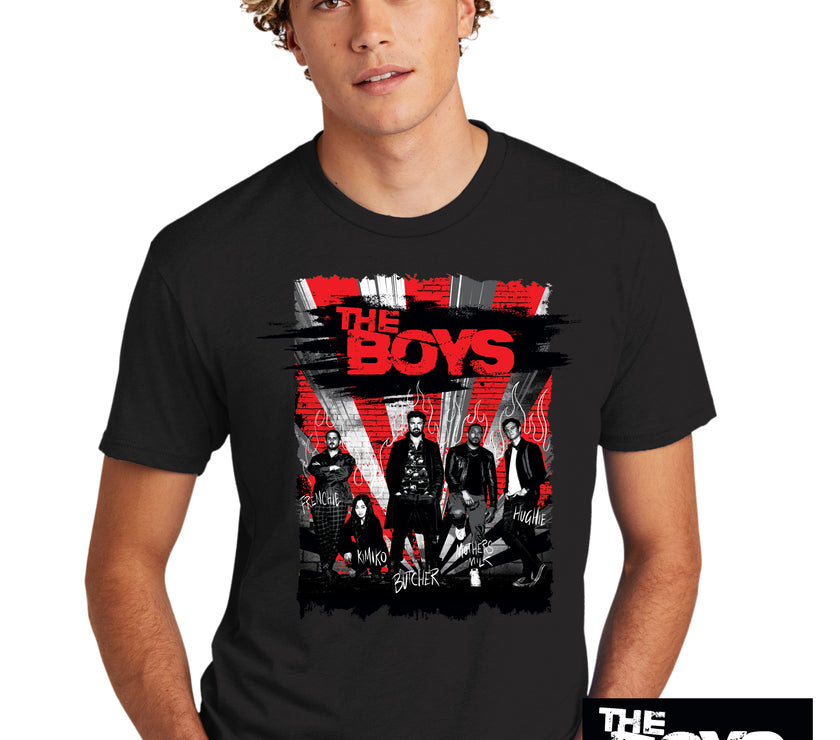 "THE BOYS" BLACK T-Shirt (Unisex)