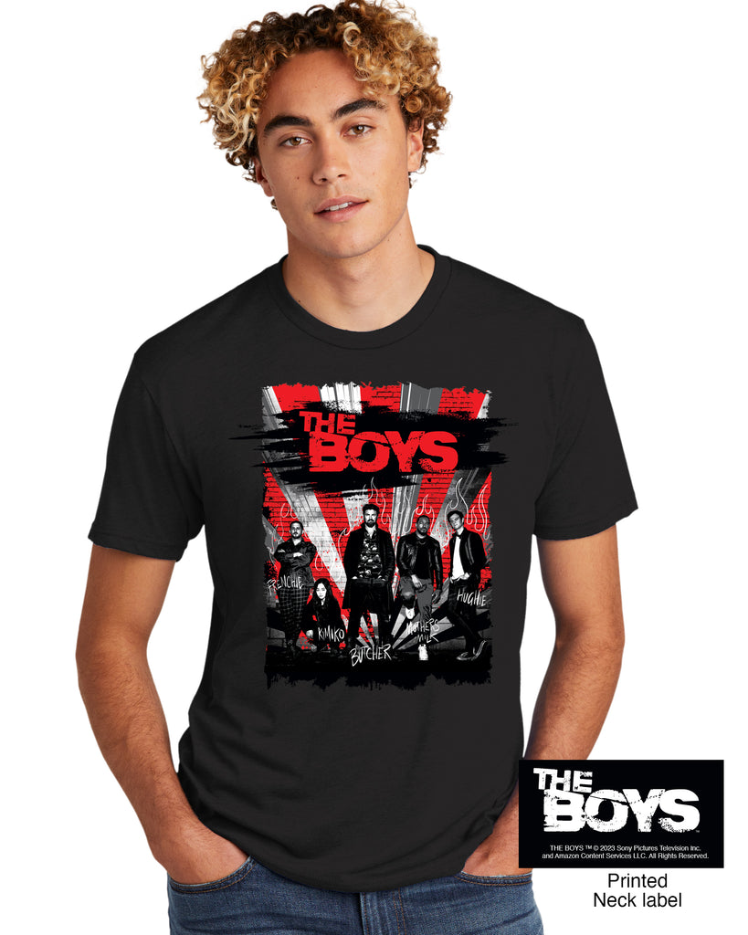 "THE BOYS" BLACK T-Shirt (Unisex)