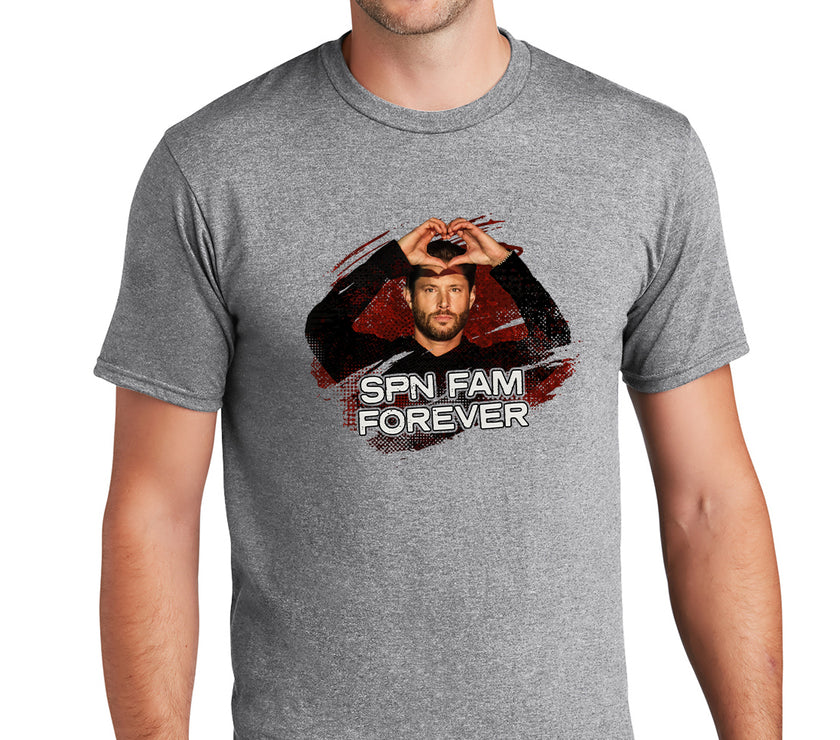 "JENSEN HEART HANDS"  T-Shirt (CE-T8)