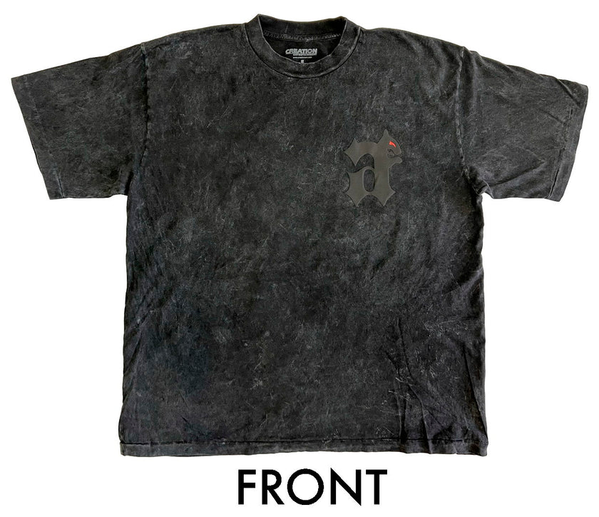 T-shirt Officiel System Of A Down Reflections Mineral Wash - Mustard Yellow, Coupe Unisexe, Coton