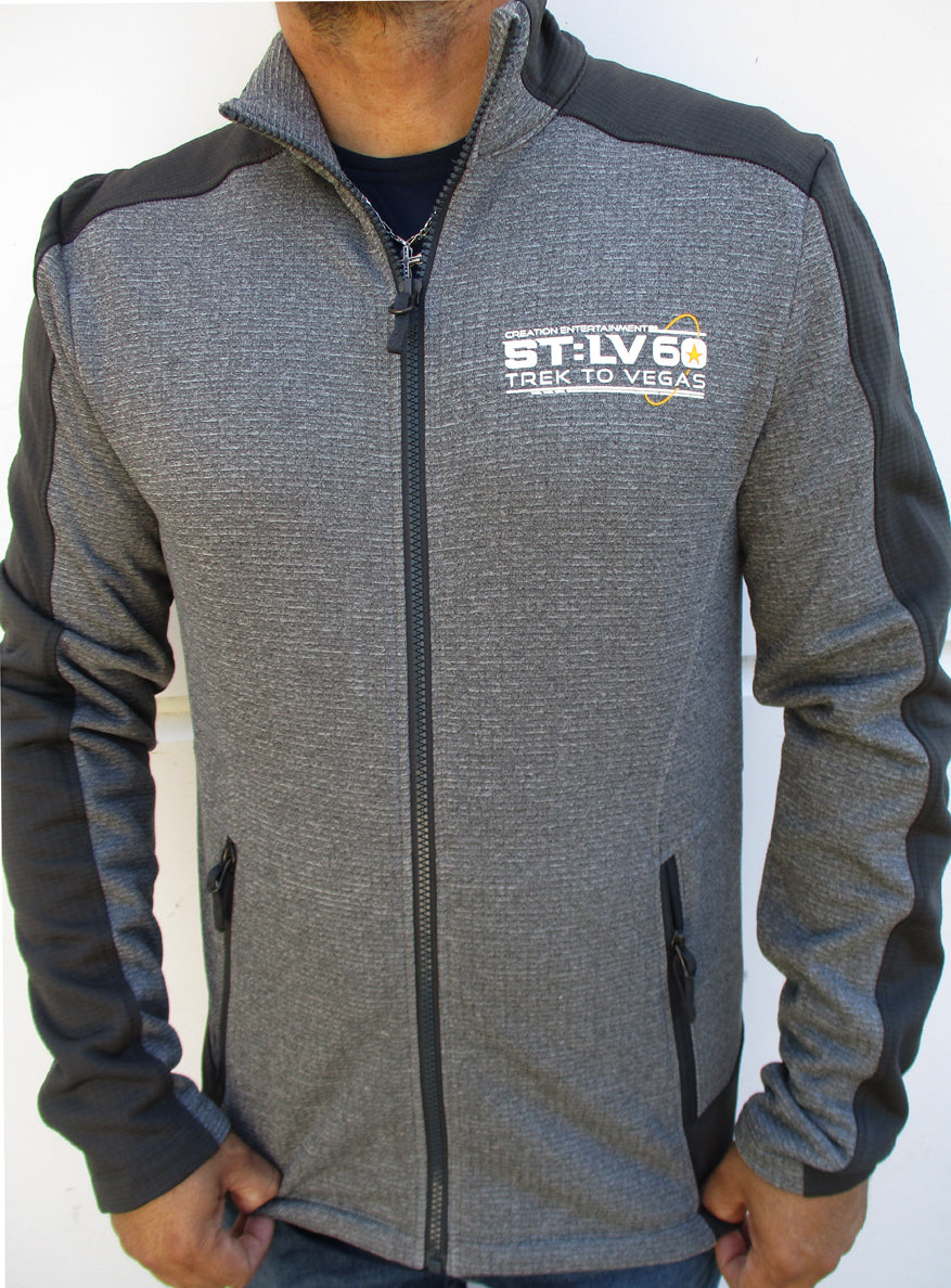 Star Trek  60 Years Grid Fleece Jacket