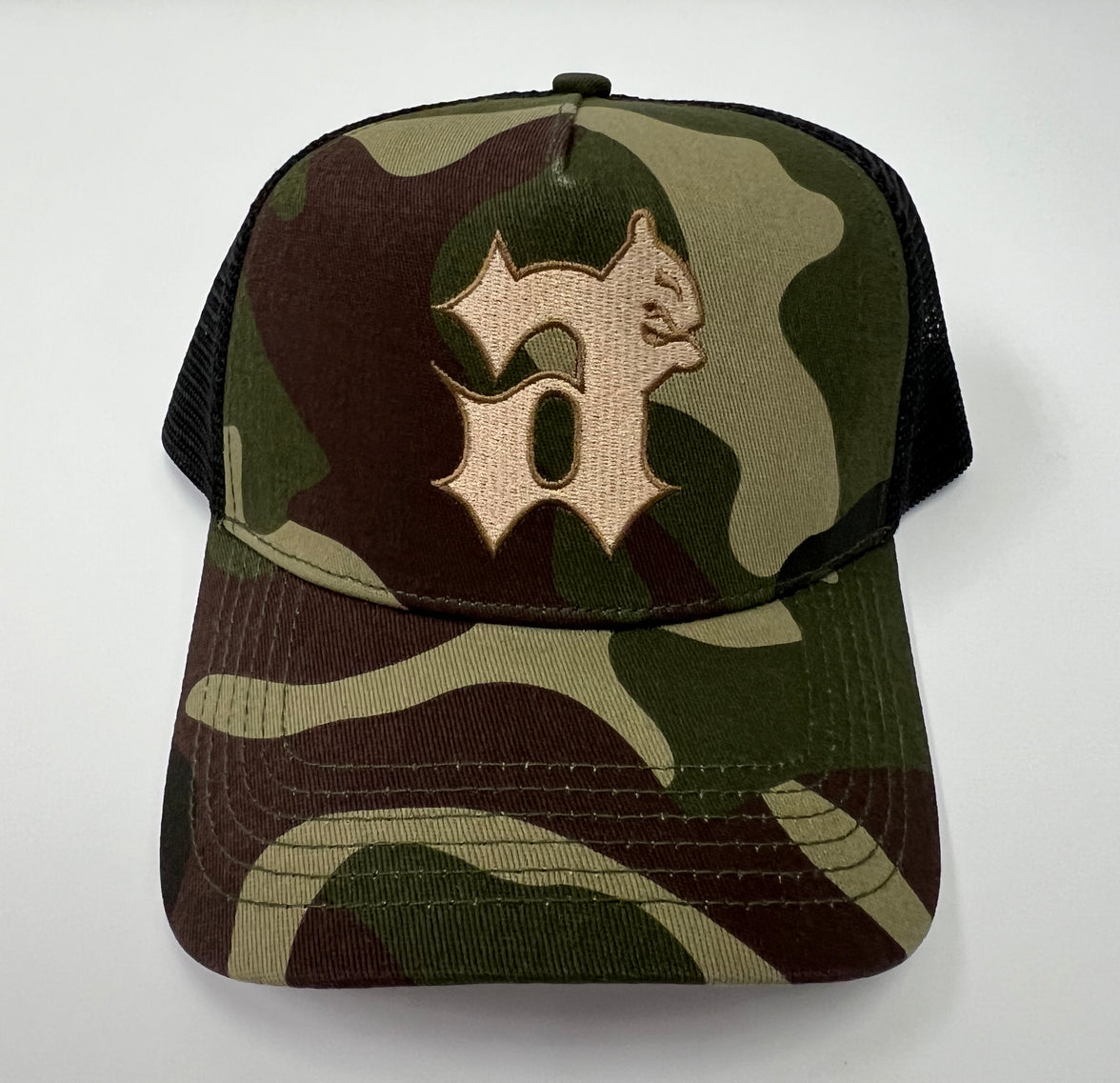 Jensen (CREW A) Ackles Camo Logo Hat