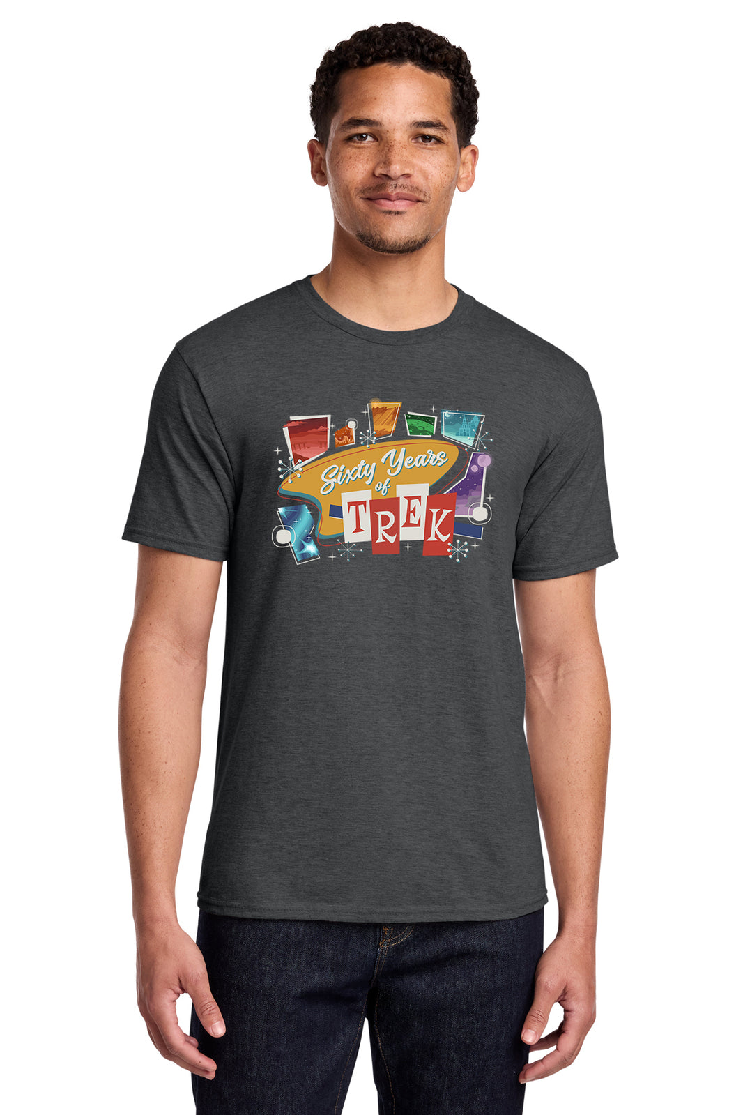 Star Trek  60 Years Retro T-Shirt