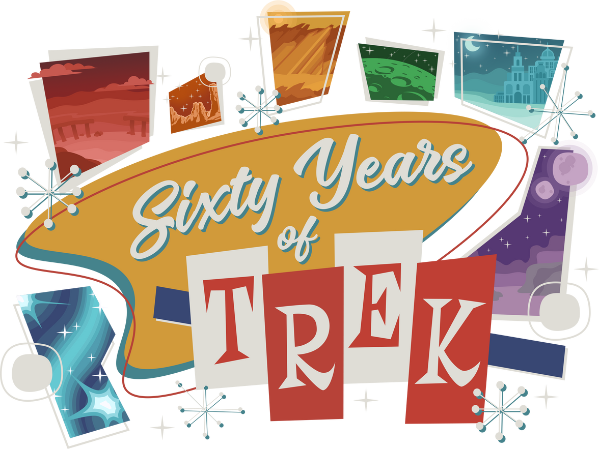 Star Trek  60 Years Retro T-Shirt