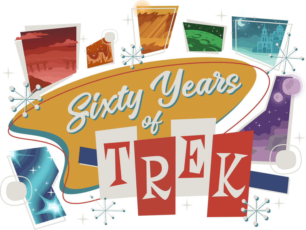 Star Trek  60 Years Retro T-Shirt