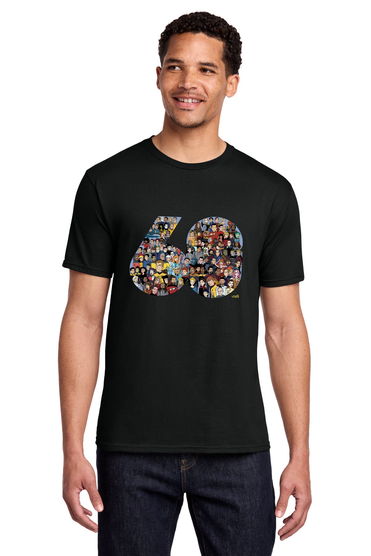 Star Trek  60 Years Vernon Art Tee
